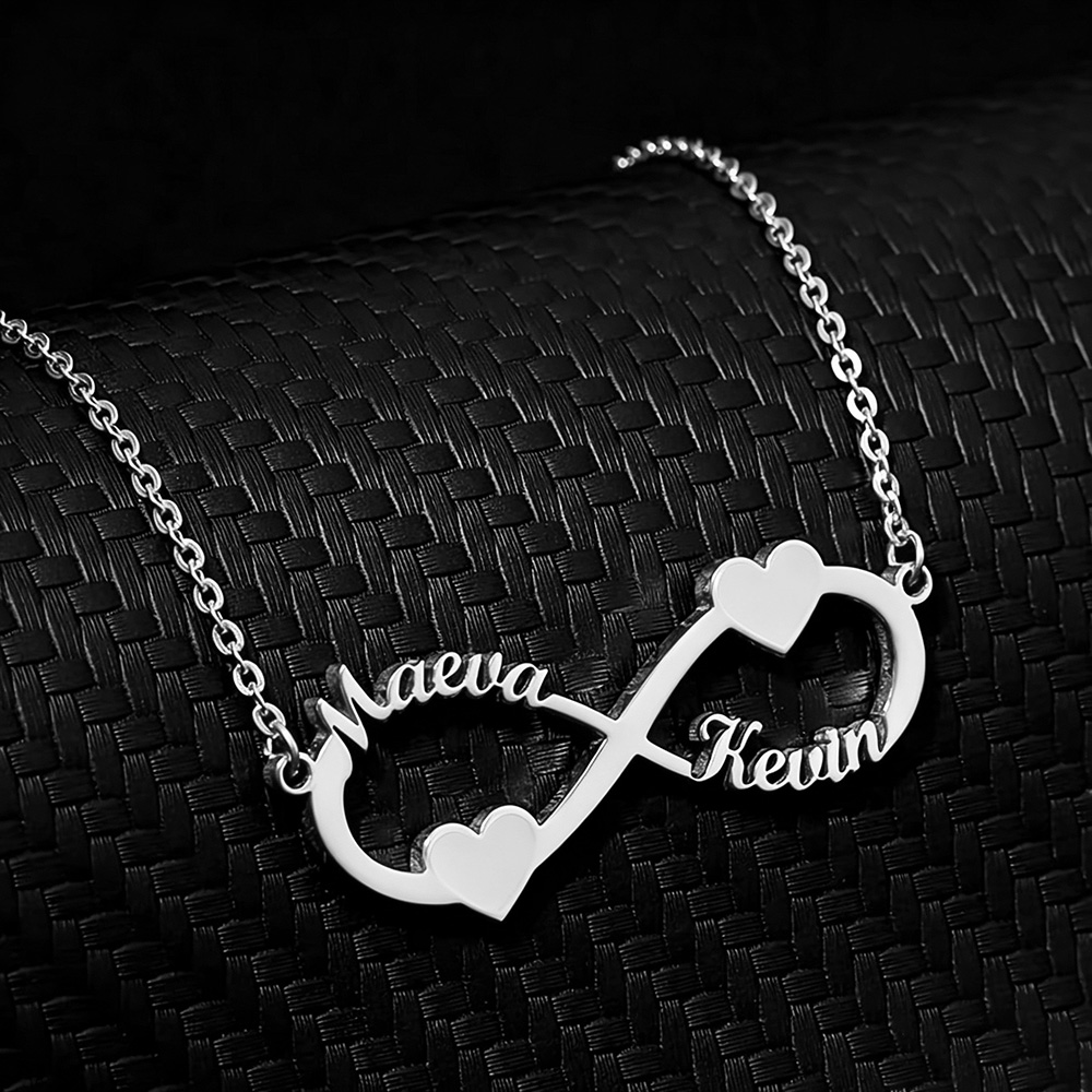 Name Necklace Custom - Индивидуальное именное ожерелье с подвеской в